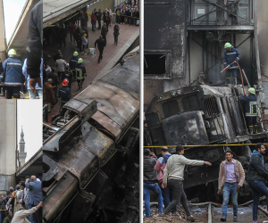 المشدد 15 سنة للمتهم الرئيسي في حادث قطار محطة مصر
