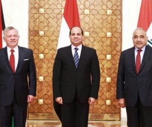 بيان مشترك لقادة مصر والأردن والعراق: ماذا قالوا؟