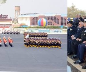 وزير الدفاع يشهد حفل تخريج الدفعة 155 من كلية الضباط الإحتياط