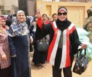 من أمام قسم كرداسة المحترق.. الأهالي: تخلصنا من الإرهاب ونزلنا الاستفتاء