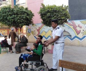 استفتاء أجمل بوجود أصحاب الهمم.. ذوى الاحتياجات خطفوا الأضواء بالتصويت على التعديلات الدستورية