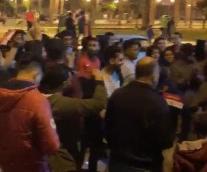 بعد الموافقة على التعديلات الدستورية.. المصريون يحتفلون في ميدان عابدين (فيديو)