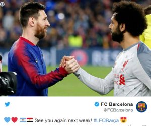 برشلونة لـ«محمد صلاح»: نراك مرة أخرى الأسبوع المقبل