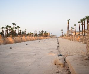 إحياء الطريق الفرعوني الساحر بالأقصر.. والوزارة: سيغير الخريطة السياحية