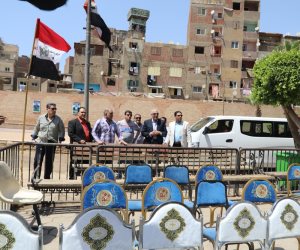 محافظ الجيزة يتفقد شاشات عرض بطوله كأس الأمم الافريقية بمراكز الشباب (صور) 