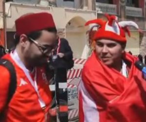 من جماهير تونس لمصر: شكرا على حسن الضيافة ونشعر وكأننا فى بلدنا (فيديو) 