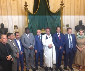 حل سياسي للقضية الليبية.. رسالة من البرلمان المصري لوفد البرلمان الليبي