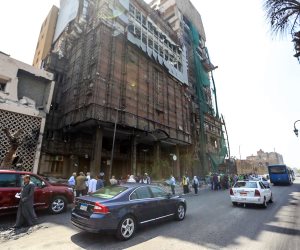 صور .. إعادة فتح شارع كورنيش النيل أمام معهد الأورام
