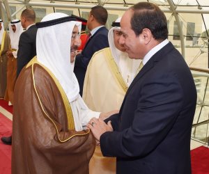 السيسى لصباح الأحمد: أمن الكويت والخليج من أمن مصر