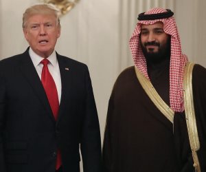 قادة أوبر وجوجل وأمازون وبوينج على مأدبة غداء ترامب وولى العهد السعودى