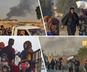 العدوان التركي على شمال سوريا.. مأساة إنسانية ونزوح 300 ألف وتحذيرات أممية