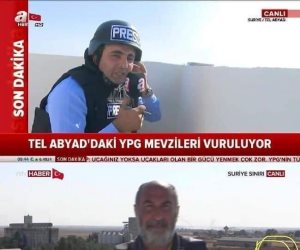 متأمر وغبي : كاميرا تصوير لمراسل TRT تفضح كذب وفبركة مذيع قناة aHaber التركية  