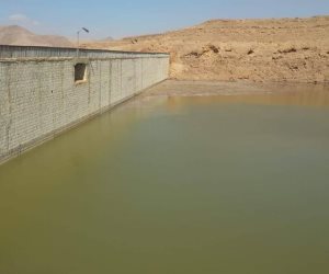 إدارة المياه الجوفية: سد الكرم يحتجز 1.9 مليون م3 من مياه الأمطار بوسط سيناء (صور)