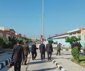 مساعد وزير الداخلية لقطاع السجون لـ"وفد حقوق الإنسان" من برج العرب: ليس لدينا ما نخفيه (صور)