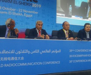 ختام مشرف لفعاليات المؤتمر العالمي للاتصالات الراديوية بشرم الشيخ
