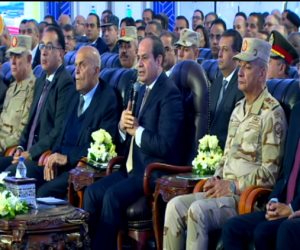 الرئيس السيسي يتفقد أنفاق 3 يوليو وغرفة التحكم الرئيسية جنوب بورسعيد