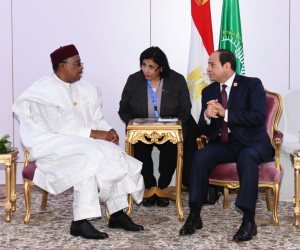 "إيسوفو" يستعرض التحديات الأمنية فى إقليم الساحل خلال لقائه السيسى