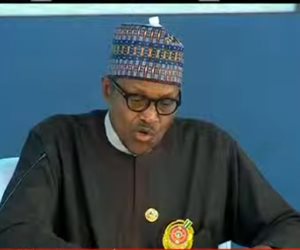 رئيس نيجيريا بمنتدى أسوان: التغير المناخى أحد أسباب النزاعات داخل أفريقيا
