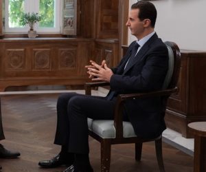 بشار الأسد يتحدث عن علاقات بلاده الدولية وتواطؤ أردوغان والجماعات الخاضعة لأمريكا