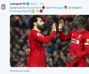 ليفربول يدعم ماني وصلاح في جائزة الأفضل أفريقيا.. وفخر العرب غائب