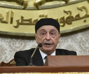 رئيس «النواب الليبي» من القاهرة: مصر لم تتخل عنا يوما.. وتركيا «فاشية»