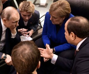 قمة برلين.. رئيس وزراء إيطاليا ينشر صور مباحثات بين قادة العالم بحضور السيسي