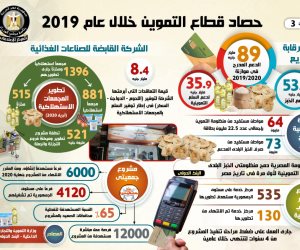 89 مليار جنيه.. تعرف على قيمة دعم الموازنة لقطاع التموين خلال 2020 (إنفوجراف)