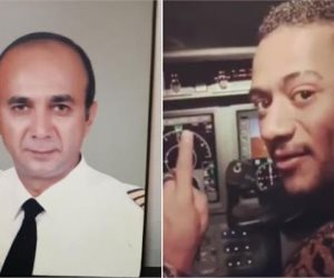 بلاغ ضد محمد رمضان وقائد طائرة للإضرار بسمعة الطيران المصري
