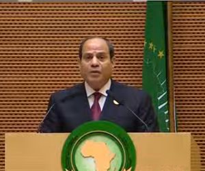 الرئيس السيسى يستعرض إنجازات مصر خلال رئاستها للاتحاد الأفريقى