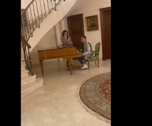 تفاصيل جديدة من حلقة بسمة وهبة وحسن شاكوش.. المذيعة تدعم المطرب بفيديو من منزلها