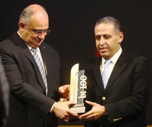 احتفالية bt100.. تكريم شركة سيتي إيدج للتطوير العقارى وتسلم الجائزة أشرف سالمان