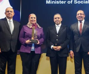 احتفالية bt100.. تكريم وزيرة التضامن الاجتماعي 