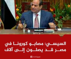 الجزيرة عدو المصريين.. القناة القطرية تحرف تصريحات الرئيس السيسي حول كورونا (صورة) 