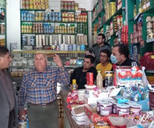 حملات لضبط أسعار السلع بالأسواق ومحلات المواد الغذائية في بئر العبد بسيناء 