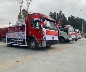 الهلال الأحمر المصري يقدم مساعدات طبيبة وإنسانية للفلسطينين في غزة