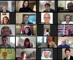 "المشاط" تبحث مع ممثلي شركاء التنمية التعاون لمكافحة كورونا عبر الفيديو كونفراس 