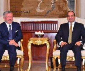 الرئيس السيسى يهنئ عاهل الأردن بحلول شهر رمضان المبارك