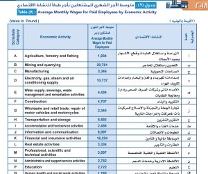 خريطة أجور العاملين بالدولة بالقطاعات الاقتصادية.. البترول يتصدر