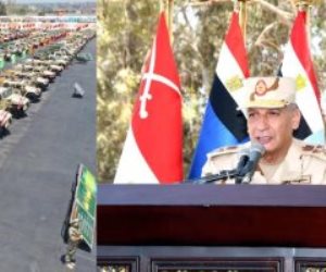 وزير الدفاع يتابع إجراءات اصطفاف عناصر قوات الصاعقة