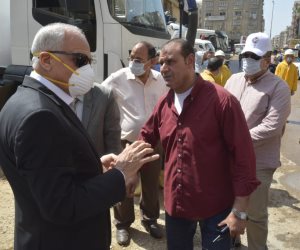 محافظ الجيزة: تطهير وتعقيم 2500 شارع ومنشأة و20 قرية على مستوى المحافظة