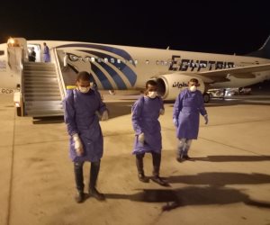 وصول 65 عالقا مصريا فى رحلة قادمة من العاصمة الأردنية عمان لمطار مرسى علم