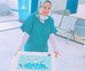 طبيبة بمستشفى العزل بالعجمي متشبهة بـ«منسي»: احنا على العهد يا رجالة ومش همشي قبل شفاء آخر مريض