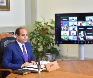 السيسى: مواجهة جائحة كورونا تستدعى التعاون الوثيق بين الدول الأفريقية
