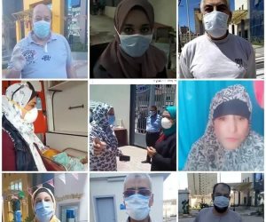 الصحة تنشر 100 صورة لمتعافين من كورونا بمستشفى العجمى بالإسكندرية