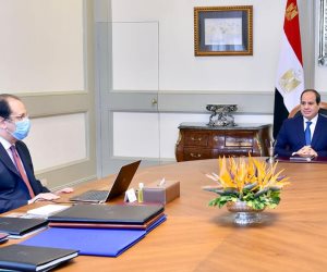 السيسى يجتمع برئيس المخابرات العامة لبحث تطورات الأزمة الليبية وجهود إنهاء أزمة المصريين المحتجزين 