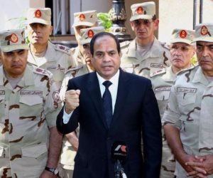 السيسى: أى تدخل مصرى فى ليبيا يهدف لتأمين الحدود وحقن دماء الشعب الليبى