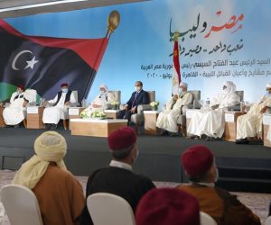 الرئيس السيسي: نحرص على وحدة ليبيا واستقرارها ووقف الاقتتال