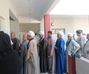 "الصعايدة وصلوا".. إقبال كثيف من الناخبين في "المنيا واسيوط وسوهاج" (صور)