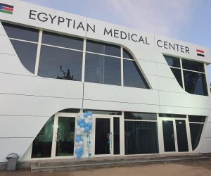 ننشر أول صور من افتتاح المركز الطبي المصري الجديد في جنوب السودان
