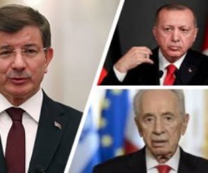 أكذوبة مواجهة أردوغان لشيمون بيريز.. ماذا قال داوود أوغلو عن مزاعم السلطان العثمانى؟ 